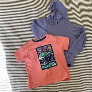 Set of two Patagonia 12-18 month shirts